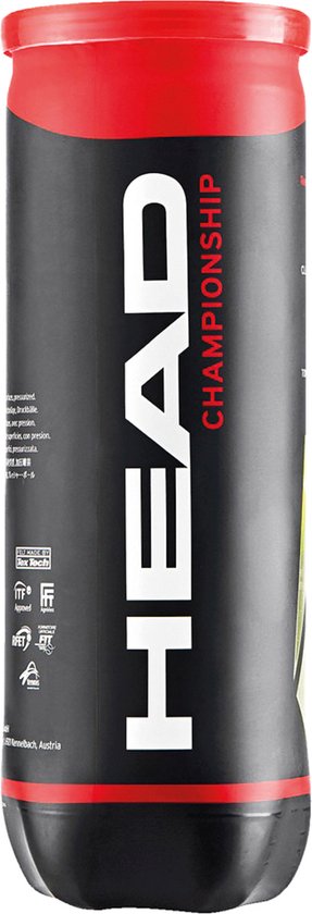 Head Championship Tennisballen blik van 3