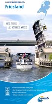 ANWB waterkaart 1 - Friesland 2019
