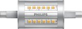Philips 78mm LED R7s - 7.5W (60W) - Warm Wit Licht - Niet Dimbaar