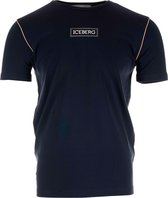 Iceberg Heren T-Shirt Blauw maat L