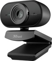 Trust Tolar Webcam - Full HD - 1080P - Zwart - voor Skype, Teams & Zoom