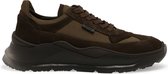 Greyder Lab - Sneaker GL-214-10 Army - Schoenmaat 44cm - Leer,Katoen,Duurzaam Heren Veterschoenen
