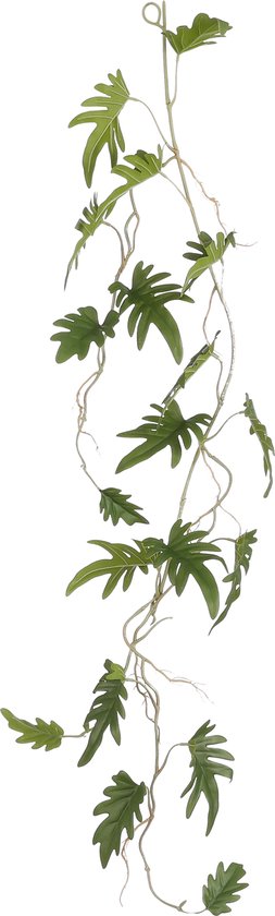 Mica Decorations Philodendron Xanadu Kunstplant Slinger - L115 x B25 x H10 cm - Groen