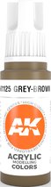 Grey-Brown Acrylic Modelling Color - 17ml - AK-11125