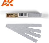 Dry Sandpaper 800 Grit X 50 Stuks - AK-Interactive - AK-9025