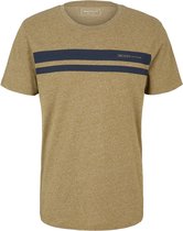 Tom Tailor Denim Korte mouw T-shirt - 1029965 Olijf (Maat: XL)