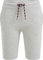 WE Fashion Jongens jogginshort met tapedetail