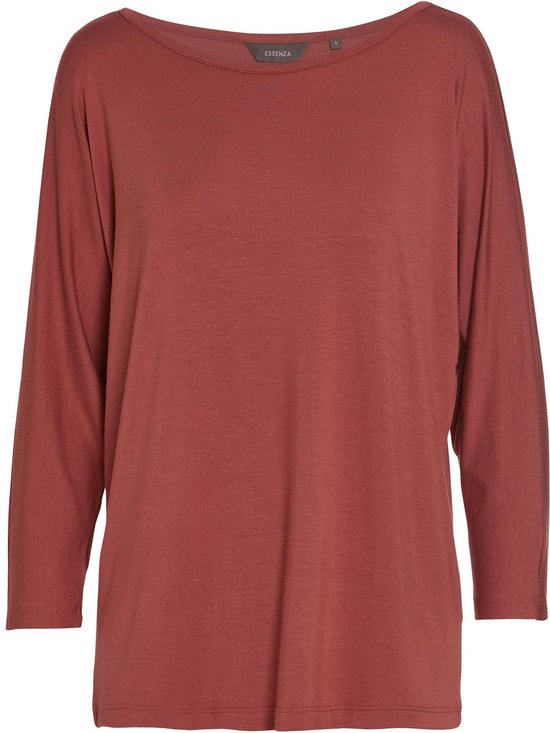 ESSENZA Donna Uni Top 3/4 Mouw Marsala - S