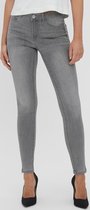 Vero Moda Jeans Vmtilde Mr S Ank Zip J Vi232 10258075 Light Grey Denim Dames Maat - W28 X L34