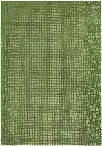 Vloerkleed Louis de Poortere Trammel Structures 9249 Alta Green Vloerkleed - 240x340  -  -  Tapijt -  -