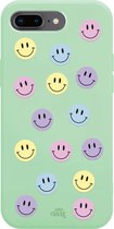 xoxo Wildhearts case voor iPhone 7/8 Plus - Smiley Colors Green - iPhone Color Case