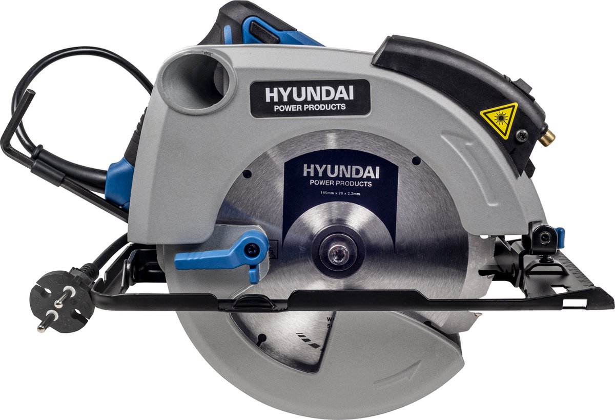 Bol.com Hyundai cirkelzaag 1500 W 185 mm aanbieding