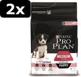 2x PRO PLAN PUP MED SENS SKIN 3KG