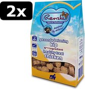 2x RENSKE GEZ BELONING HART KIP 150GR