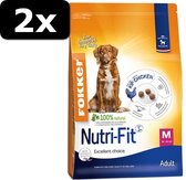 2x FOKKER NUTRI-FIT ADULT M 2,5KG