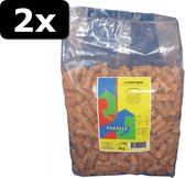 2x VANILIA PAARDENKLONTJES 4KG