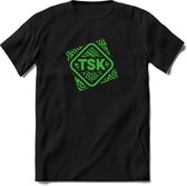 TSK Studio Shirt |Groen | T-Shirt Heren / Dames | Original & vintage | Sport Shirt Cadeau | Maat L