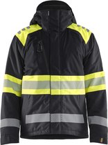 Blaklader 4480-1977 Winterjas High Vis - Zwart/High Vis Geel - M