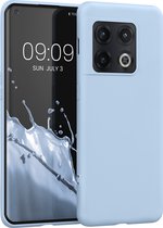 kwmobile telefoonhoesje geschikt voor OnePlus 10 Pro 5G - Hoesje voor smartphone - Back cover in mat lichtblauw