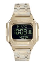 Philipp Plein Hyper $Hock PWHAA1021 Horloge - Staal - Goudkleurig - Ø 42 mm