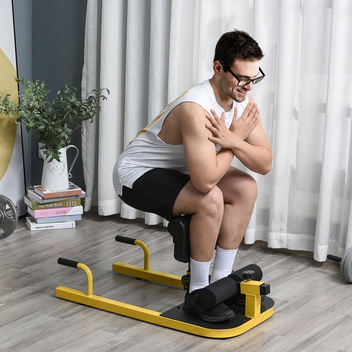 HOMCOM HOMCOM Verstelbare Buikspiertrainer - afbeelding 3