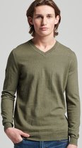 Superdry Trui Vintage Emb Cotton Cash Vee M6110292a Thrift Olive Marl 6rh Mannen Maat - S