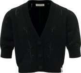 Looxs Revolution 2211-5329-099 Meisjes Sweater/Vest - Maat 128 - Zwart van Katoen