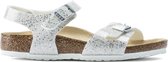 Birkenstock Rio Kids Sandalen Cosmic Sparkle White Narrow-fit |  Wit | Imitatieleer | Maat 34