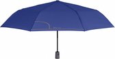 paraplu automatisch dames 96 cm microvezel donkerblauw