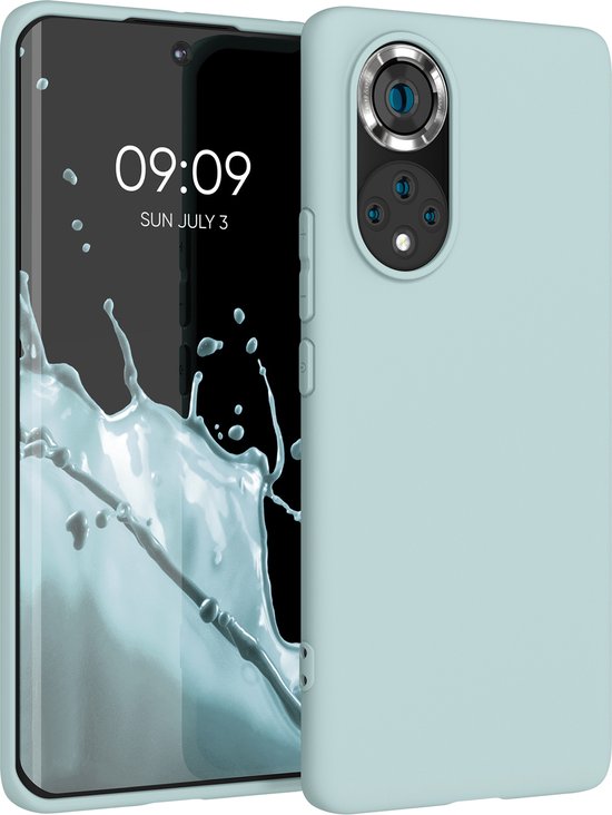 kwmobile telefoonhoesje geschikt voor Honor 50 - Hoesje voor smartphone - Back cover in cool mint