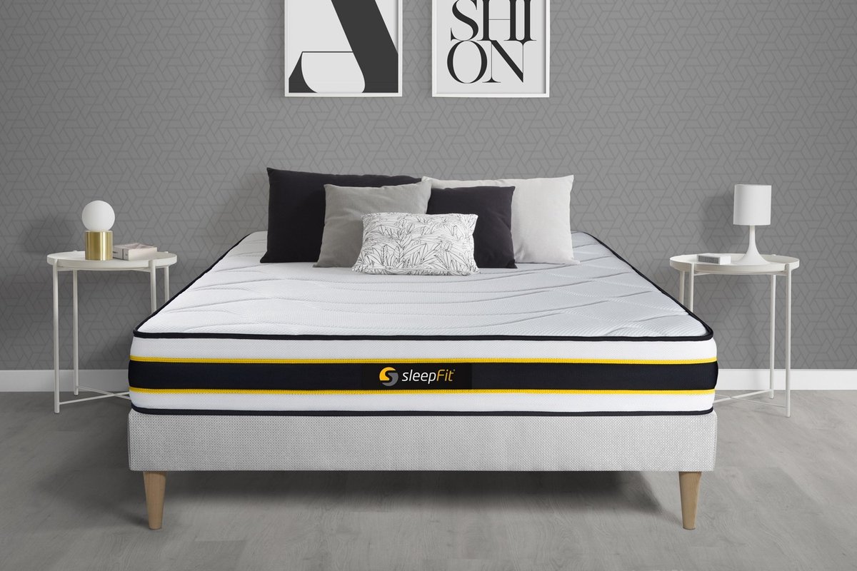 FLEXY matras 120x220cm , Pocketveren en traagschuim , Stevig, 3 comfortzones