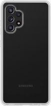 Hoesje Geschikt voor Samsung A13 4G Hoesje Siliconen Cover Case - Hoes Geschikt voor Samsung Galaxy A13 4G Hoes Back Case - Transparant