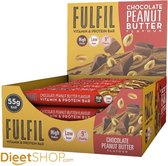 Fulfil Chocolate peanut butter - Vitamin & Protein Bar 15 stuks