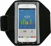 sportarmband smartphone 18 cm neopreen zwart