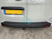 Bumperplaat Kunststof Zwart | Citroen Jumpy 2016+ | Peugeot Expert 2016+ | Toyota ProAce 2016+ | Opel Vivaro 2019+ | Fiat Scudo 2021+ | L1 XS en L2 M