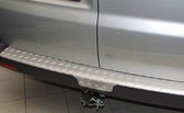 Bumperplaat Aluminium met lip trekhaak | Ford Transit Custom 2012+ | Aluminium met Lip