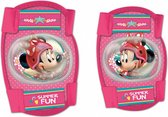 beschermset Minnie Mouse 4-delig roze maat S