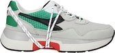 sneakers N9000 TXS H heren mesh/leer wit/groen maat 41