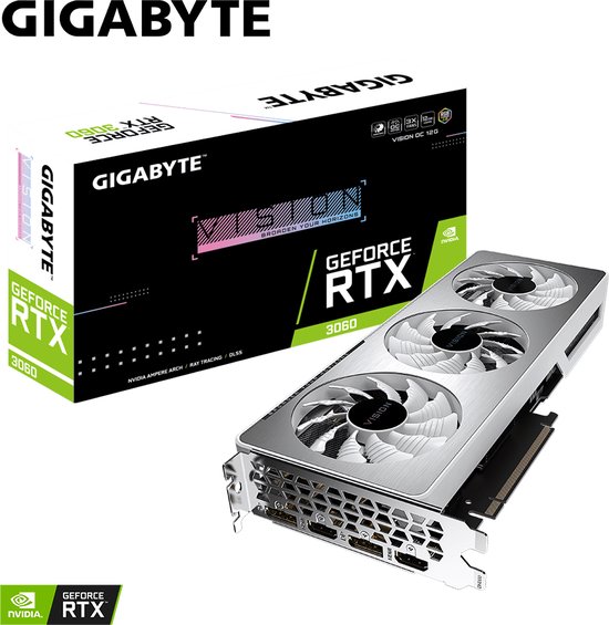 Gigabyte Geforce RTX 3060 Vision OC 12G LHR - Videokaart | bol