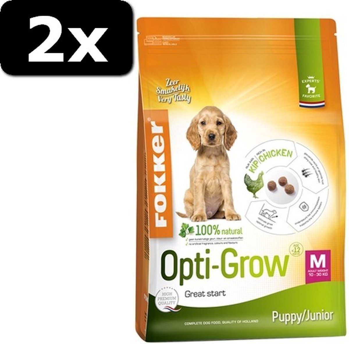 Fokker FOKKER OPTI-GROW PUP/JUN M 13KG