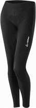 fietsbroek Hotbond Gel dames nylon/elastaan zwart mt XS