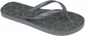 teenslippers Echo Beach jongens grijs/groen maat 32