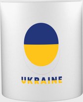 Akyol - Oekraïne Mok met opdruk - oekraine - Steun Oekraine - Ukraine - 350 ML inhoud