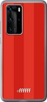 6F hoesje - geschikt voor Huawei P40 Pro -  Transparant TPU Case - FC Twente #ffffff