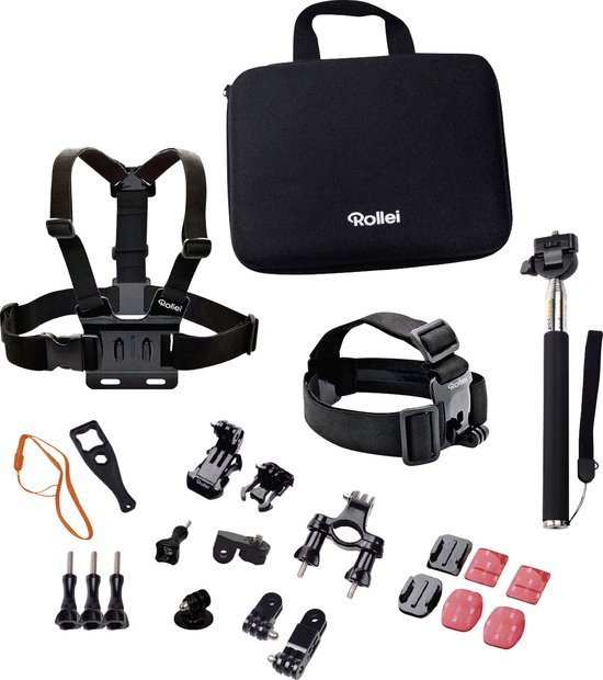 Foto: Rollei outdoor accessoireset geschikt voor gopro hero