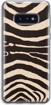 Case Company® - Samsung Galaxy S10e hoesje - Arizona Zebra - Soft Cover Telefoonhoesje - Bescherming aan alle Kanten en Schermrand
