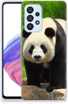 Bumper Hoesje Geschikt voor Samsung Galaxy A53 5G Smartphone hoesje Panda