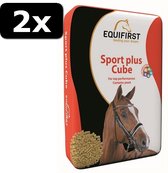 2x EQUIFIRST SPORT PLUS CUBE 20KG