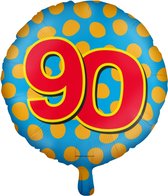 Happy foil balloons - 90 years