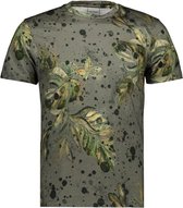 NO-EXCESS T-shirt T Shirt Crewneck Allover Printed 15360303 195 Mannen Maat - S